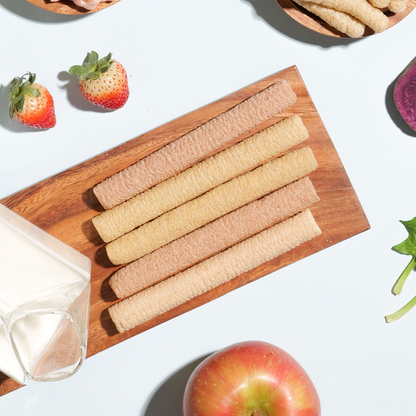 Mininoms Vegetable Mega Sticks - Organic Rice Snacks